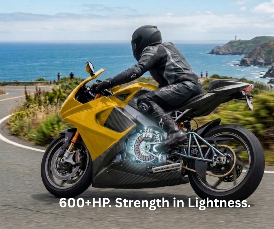 600+ HP. Strenth in Lightness